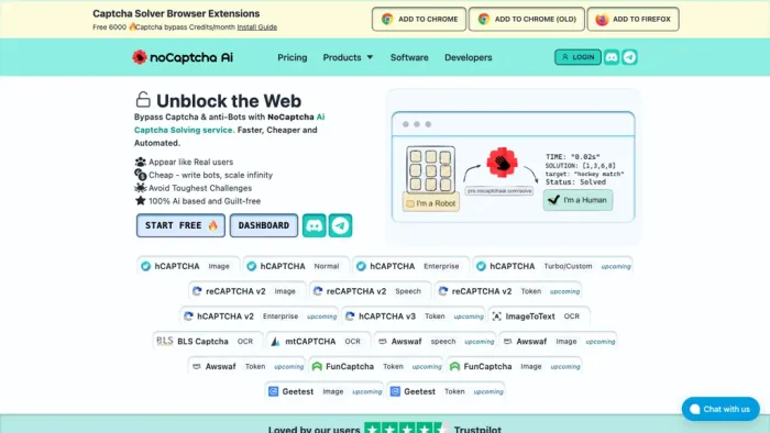 noCaptcha noCaptcha