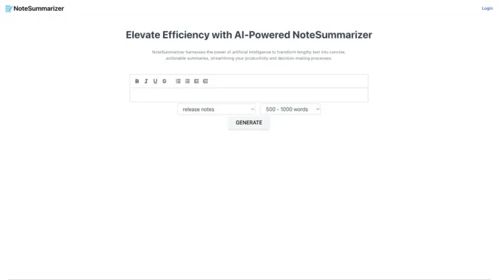 Note Summarizer Note Summarizer