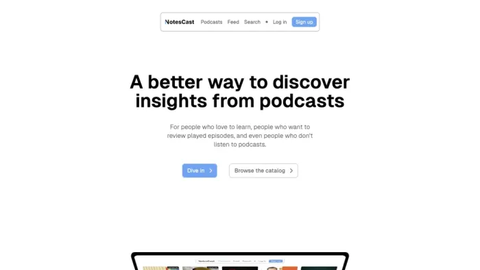 NotesCast NotesCast