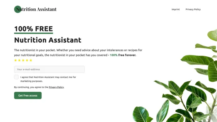 Nutrition Assistant Nutrition Assistant