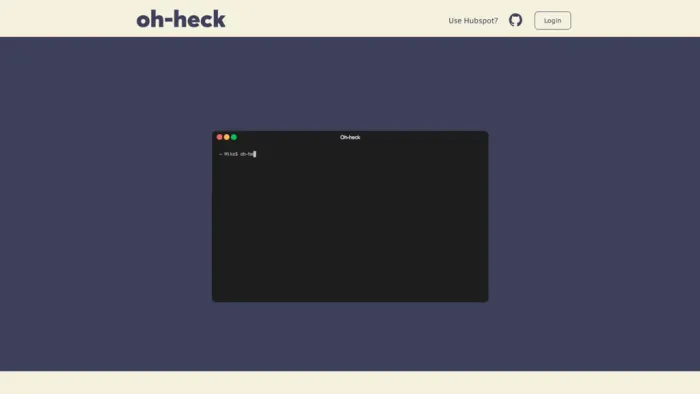 Oh-heck Oh-heck