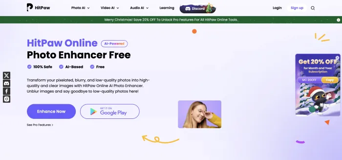 HitPaw Online Photo Enhancer HitPaw Online Photo Enhancer