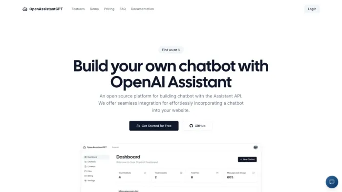 OpenAssistantGPT OpenAssistantGPT