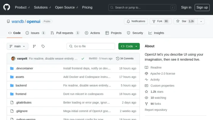 OpenUI OpenUI