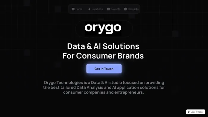 Orygo Technologies Orygo Technologies