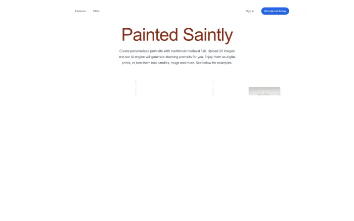 Painted Saintly Painted Saintly