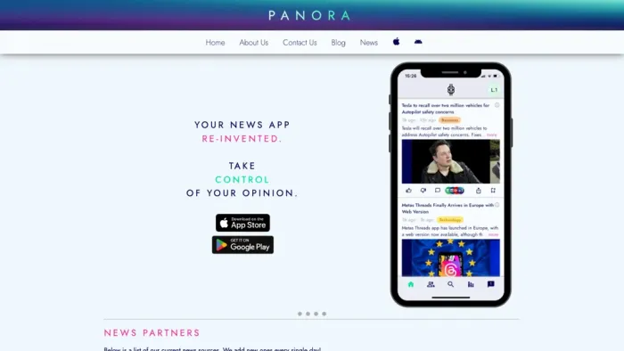 PANORA News App PANORA News App