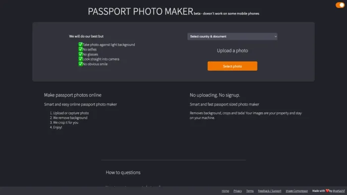 Passport Photo Maker Passport Photo Maker
