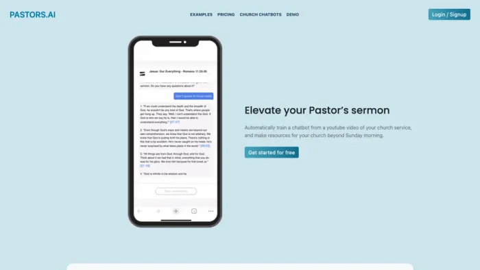 Pastors.ai Pastors.ai