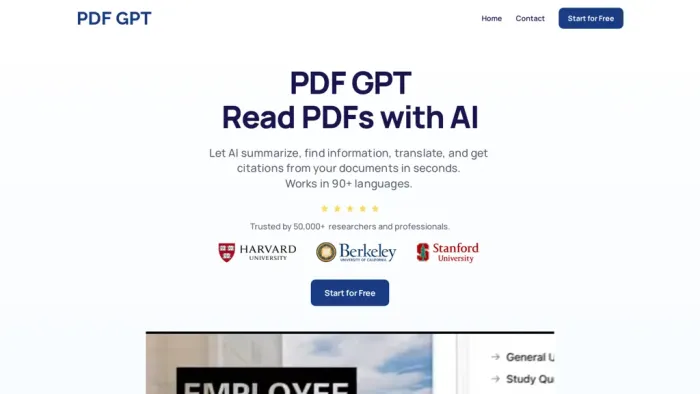 PDF GPT PDF GPT
