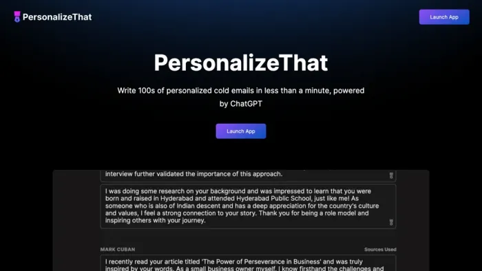PersonalizeThat PersonalizeThat