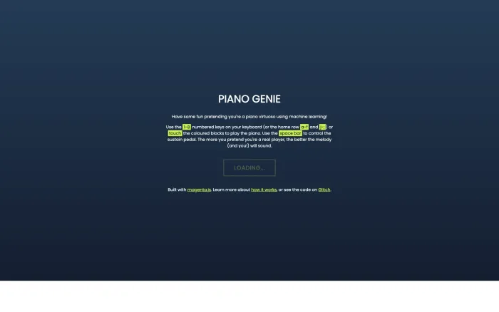 Piano Genie Piano Genie