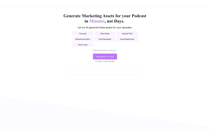 Podcast Marketing AI Podcast Marketing AI