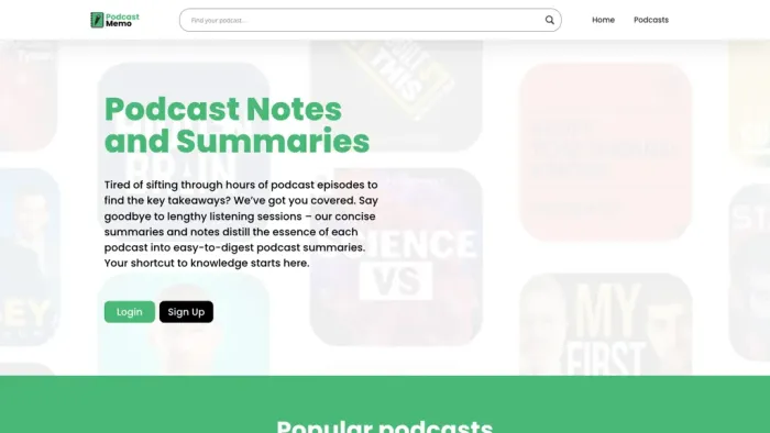 PodcastMemo PodcastMemo