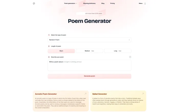 Poetry Tips Poetry Tips