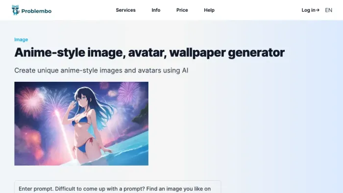 Problembo Anime Generator Problembo Anime Generator