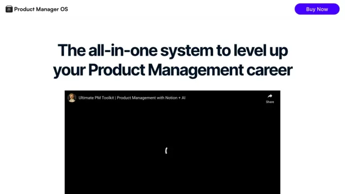 Product Manager OS Product Manager OS