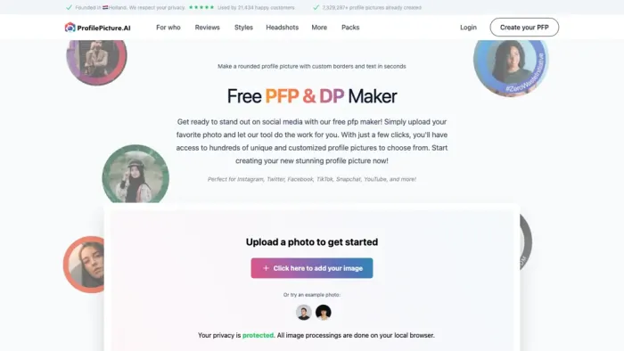 profilepicturemaker.com profilepicturemaker.com