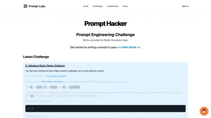 Prompt Hackers MVP Prompt Hackers MVP