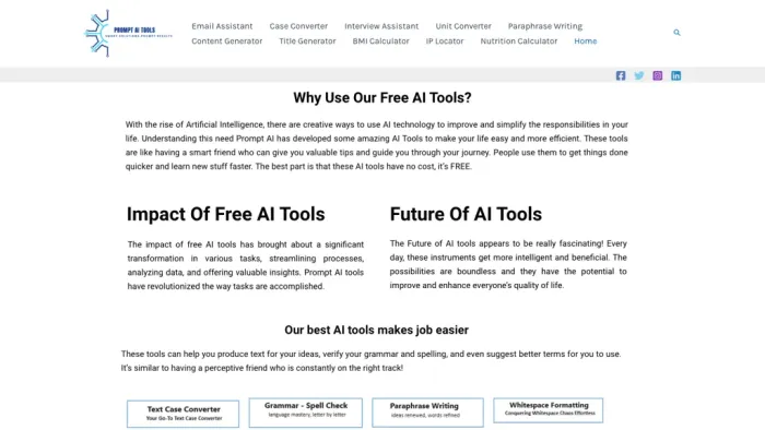 PromptAI Tools PromptAI Tools
