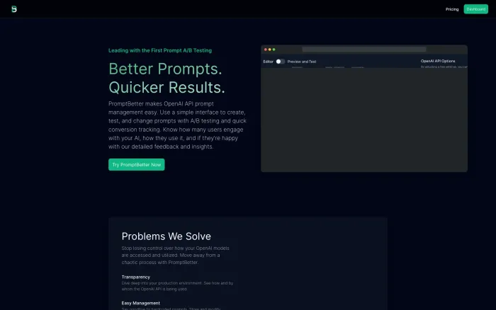 PromptBetter PromptBetter