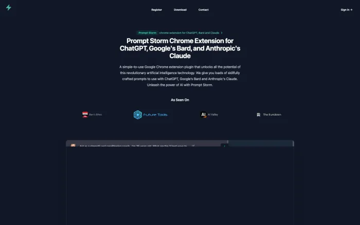 Prompt Storm Prompt Storm