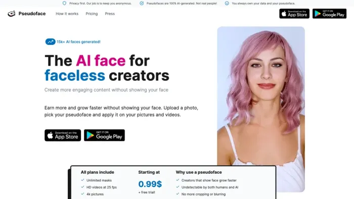 Pseudoface Pseudoface
