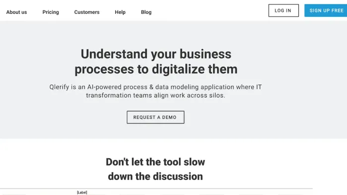 Qlerify Process and Data Modeler Qlerify Process and Data Modeler