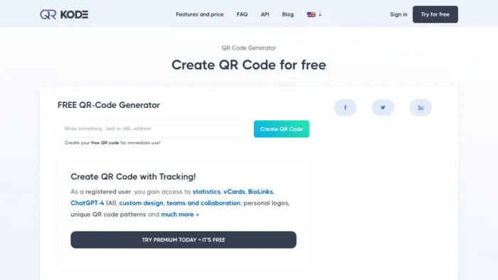 QR Code Generator QR Code Generator