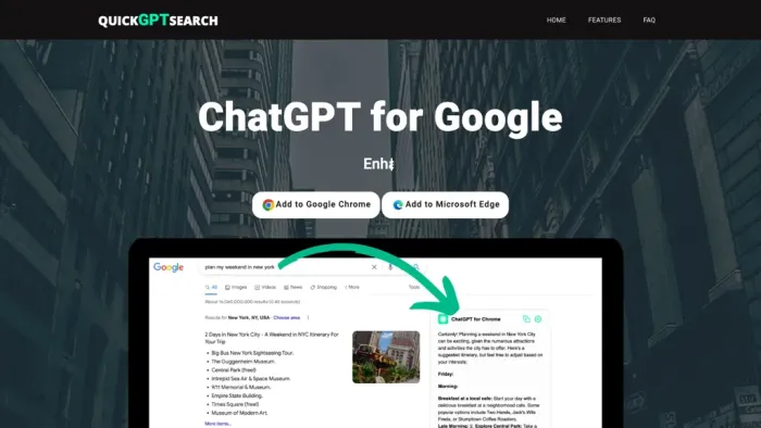 QuickGPT Search QuickGPT Search