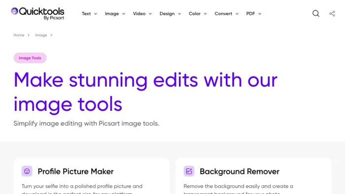 QuickTools by Picsart QuickTools by Picsart