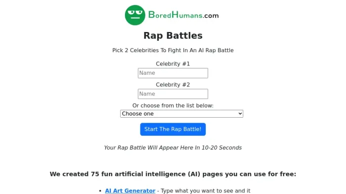 Rap Battles Rap Battles
