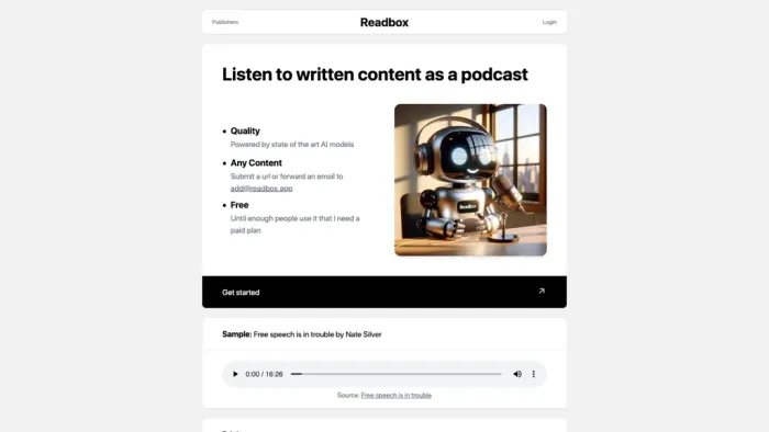 Readbox Readbox