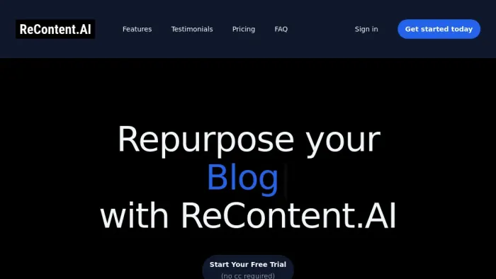 ReContent.AI ReContent.AI