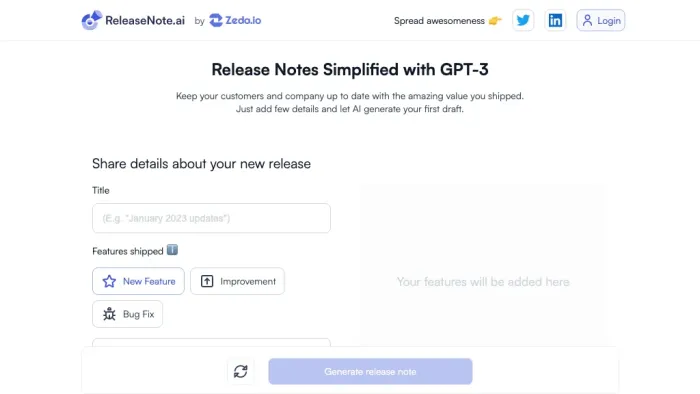Releasenote.ai Releasenote.ai