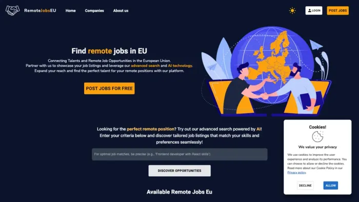 RemoteJobsEu RemoteJobsEu