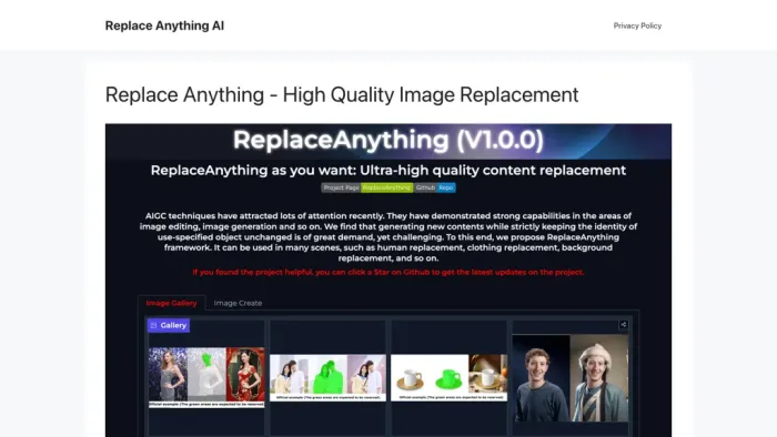 Replace Anything AI Replace Anything AI