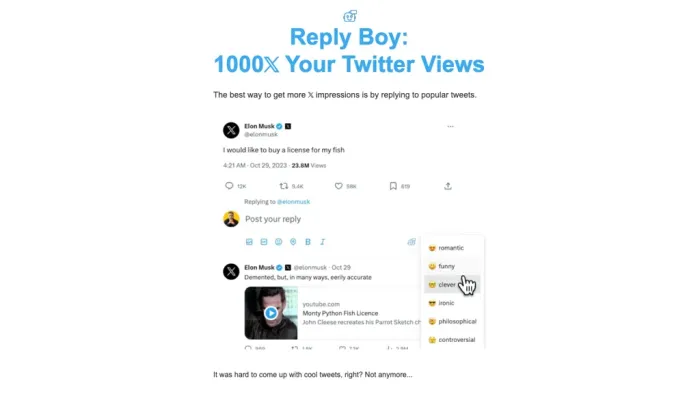 Reply Boy Reply Boy