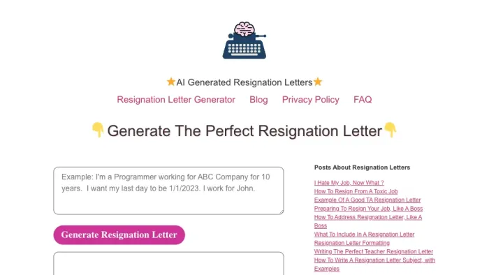 Resign.ai Resign.ai