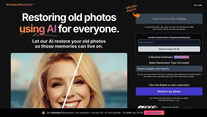 restorePhotos.Pro AI restorePhotos.Pro AI