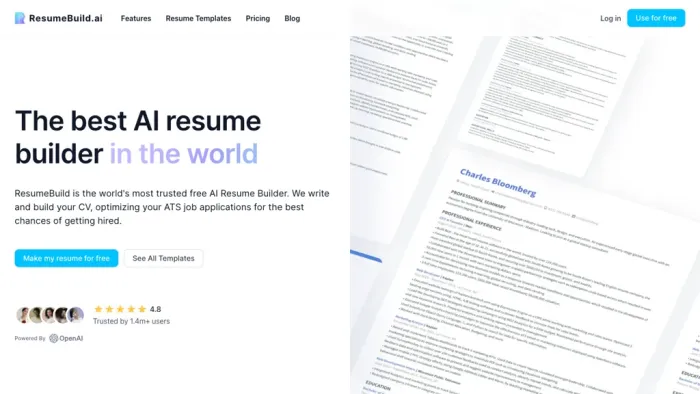 ResumeBuild ResumeBuild