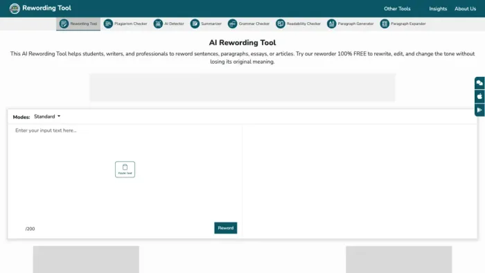 Rewording Tool Rewording Tool