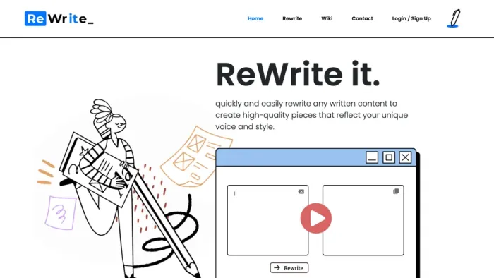 ReWriteIt AI ReWriteIt AI