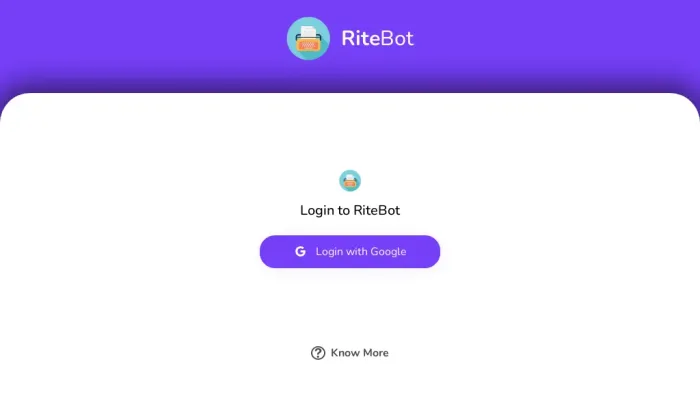 RiteBot - SEO + GPT RiteBot - SEO + GPT
