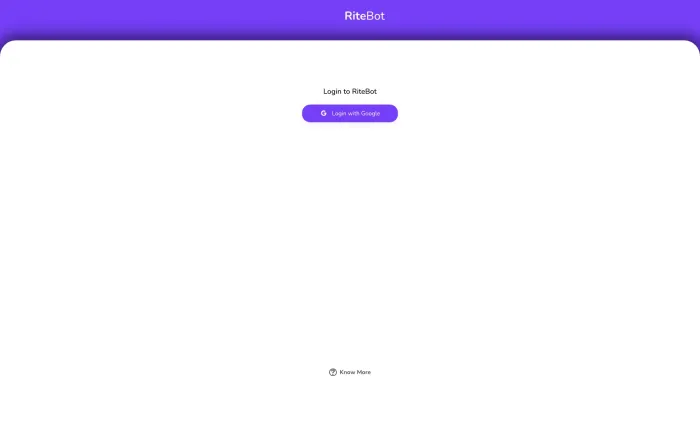 RiteBot – SEO + GPT RiteBot – SEO + GPT