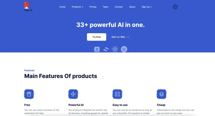 Saas-AI Saas-AI