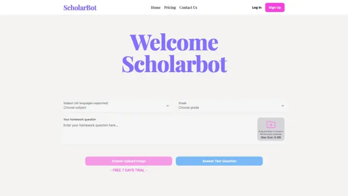 Scholarbot AI Scholarbot AI