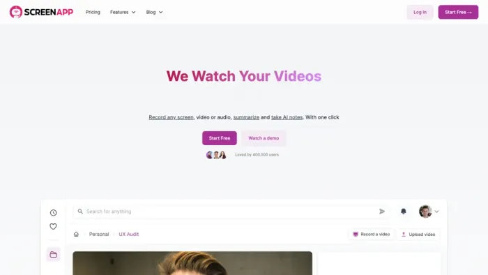 ScreenApp ScreenApp