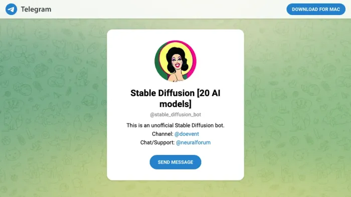 SD Telegram bot SD Telegram bot