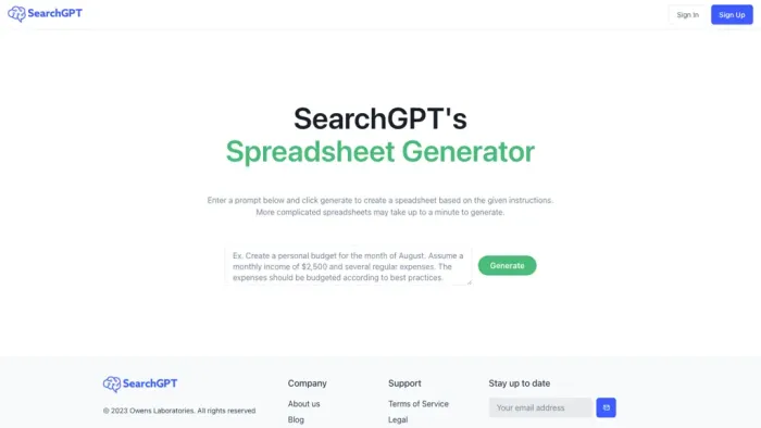 SearchGPT SearchGPT
